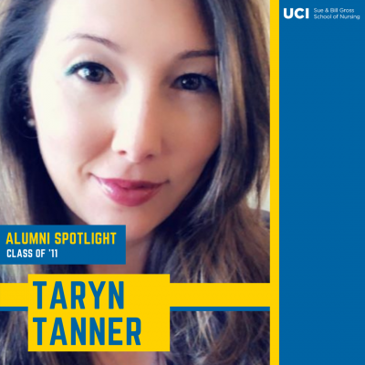 taryn tanner alum of the uci school of nursing in irvine california