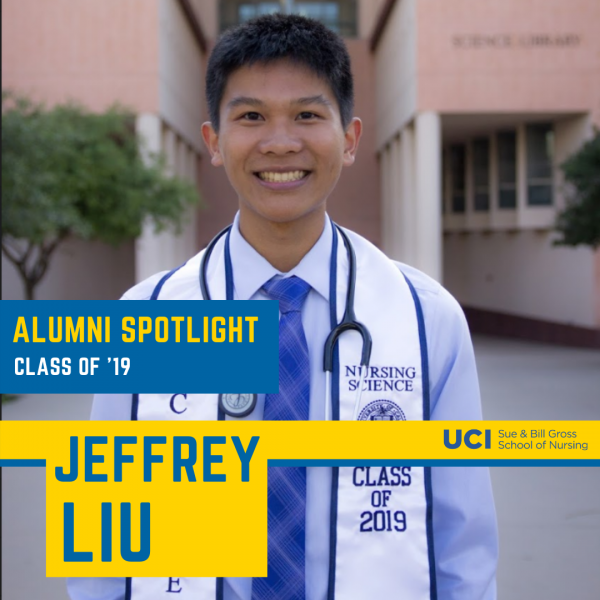 alumni spotlight UC Irvine school of nursing alum jeffrey liu class of 2019