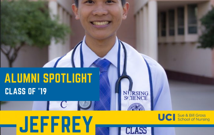 alumni spotlight UC Irvine school of nursing alum jeffery liu class of 2019